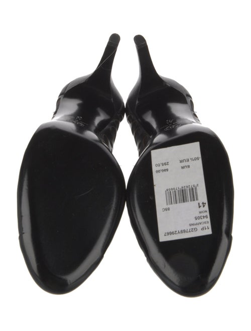 Chanel Interlocking CC Logo Mesh Pumps