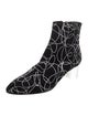 Alaïa Suede Printed Lace-Up Boots