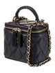 Chanel Mini Top Handle Vanity Case w/ Chain