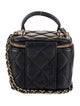 Chanel Mini Top Handle Vanity Case w/ Chain