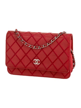 Chanel Diamond Stitch Wallet On Chain