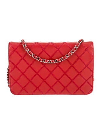 Chanel Diamond Stitch Wallet On Chain