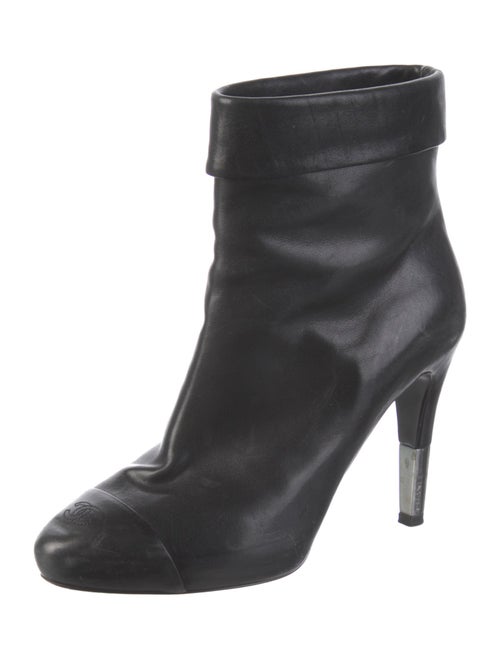 Chanel 2013 Interlocking CC Logo Boots