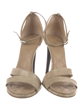 Chanel 2005 Interlocking CC Logo Sandals