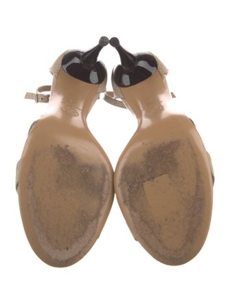 Chanel 2005 Interlocking CC Logo Sandals