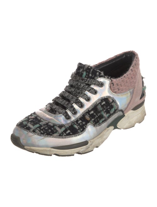 Chanel 2014 Interlocking CC Logo Sneakers