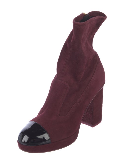 Chanel 2023 Interlocking CC Logo Sock Boots