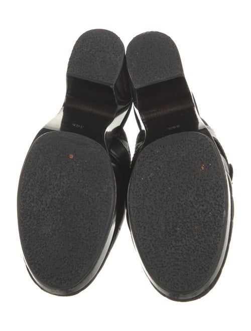 Chanel Interlocking CC Logo Lambskin Mules