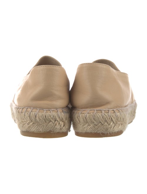 Chanel Interlocking CC Logo Lambskin Espadrilles