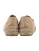 Chanel Interlocking CC Logo Lambskin Espadrilles