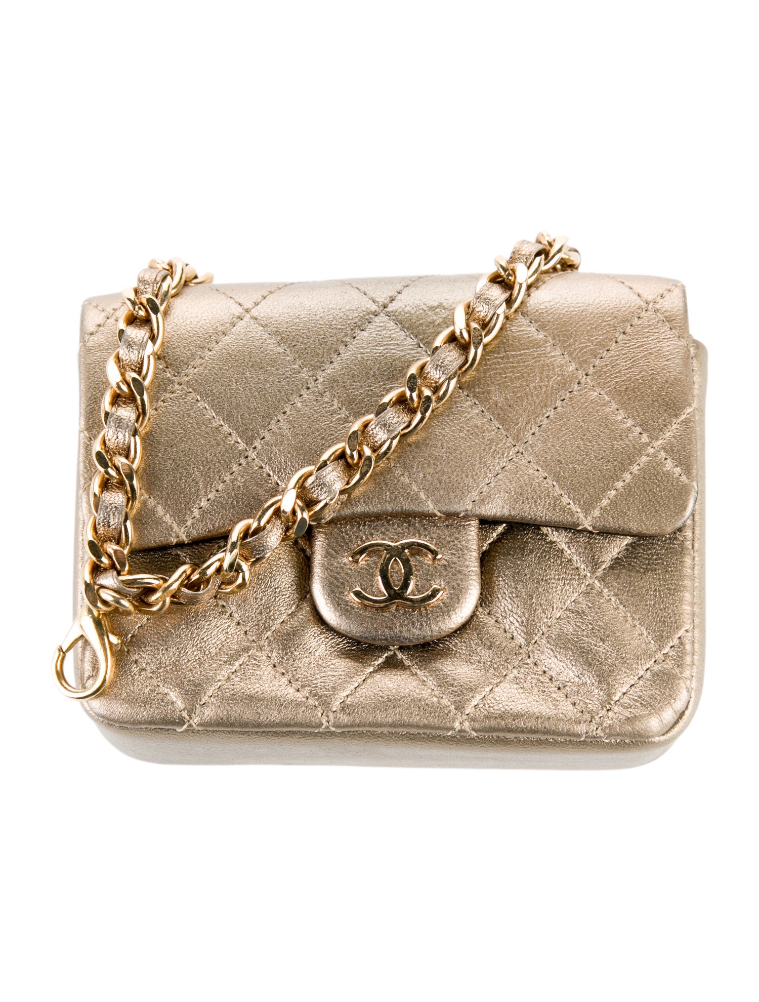 Chanel Micro Classic Flap Belt Charm