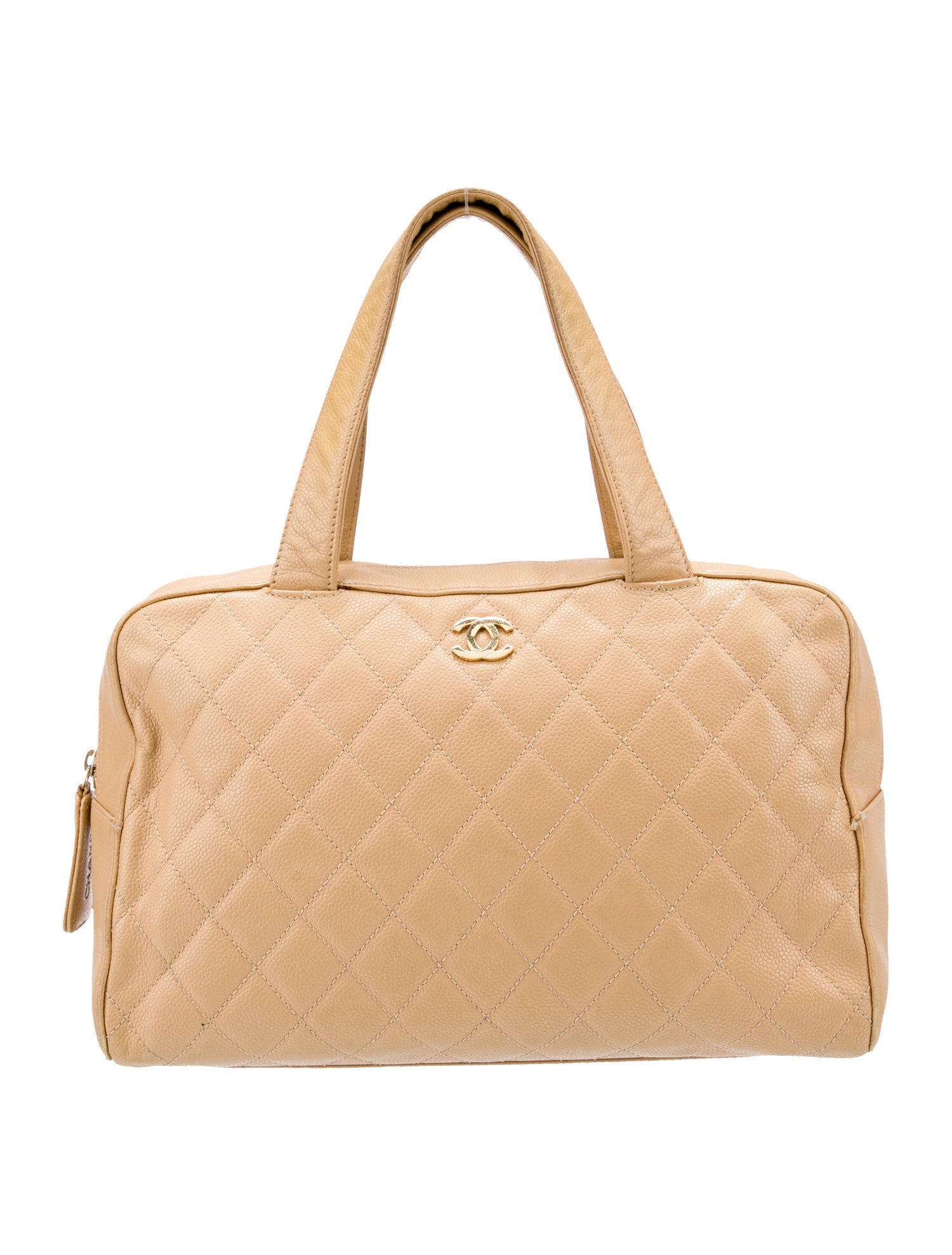 Chanel Caviar Quilted Bowler Bag