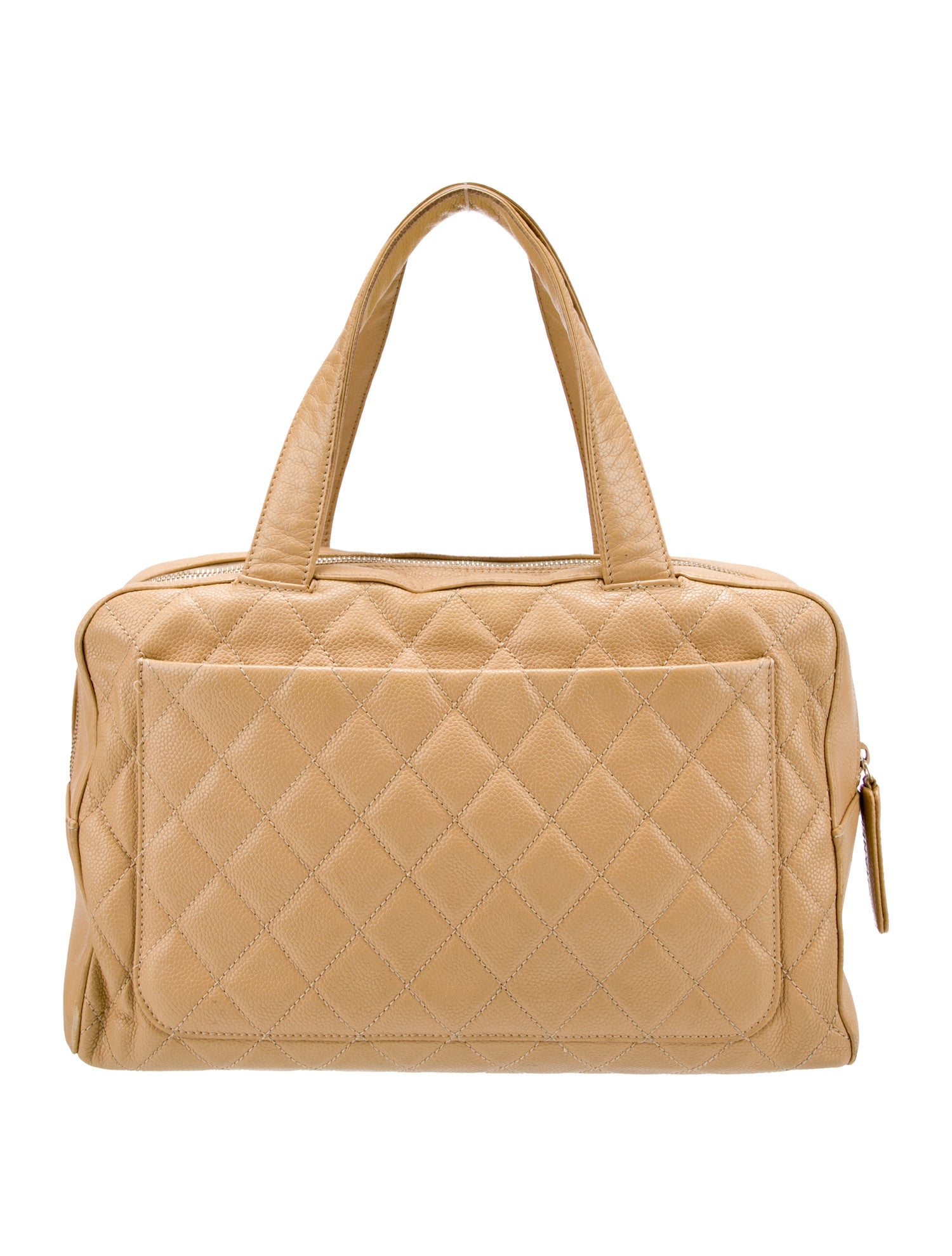 Chanel Caviar Quilted Bowler Bag