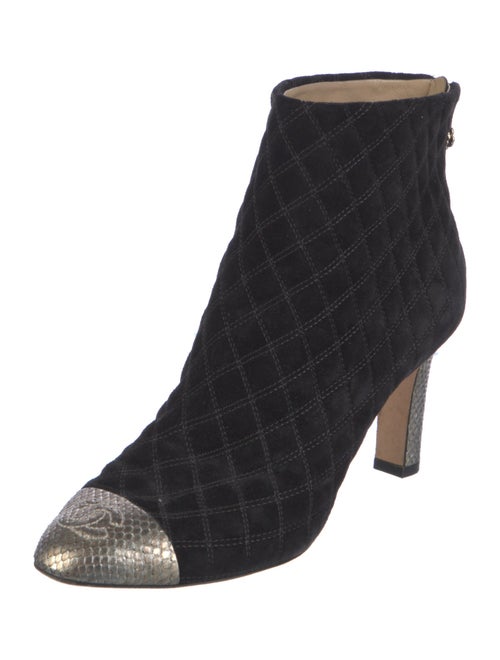 Chanel 2016 Interlocking CC Logo Boots