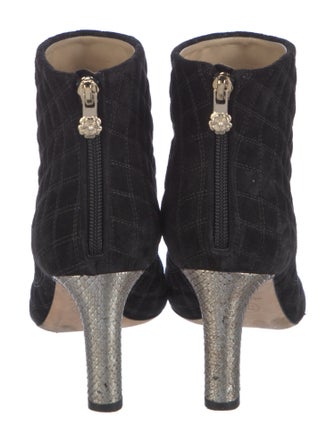 Chanel 2016 Interlocking CC Logo Boots