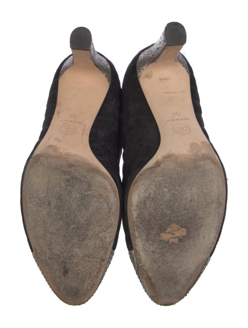 Chanel 2016 Interlocking CC Logo Boots