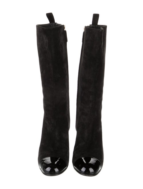 Chanel 2023 Interlocking CC Logo Boots