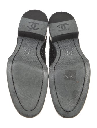 Chanel 2017 Interlocking CC Logo Combat Boots