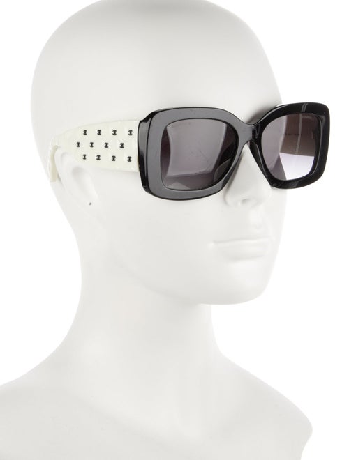 Chanel Interlocking CC Logo Square Sunglasses