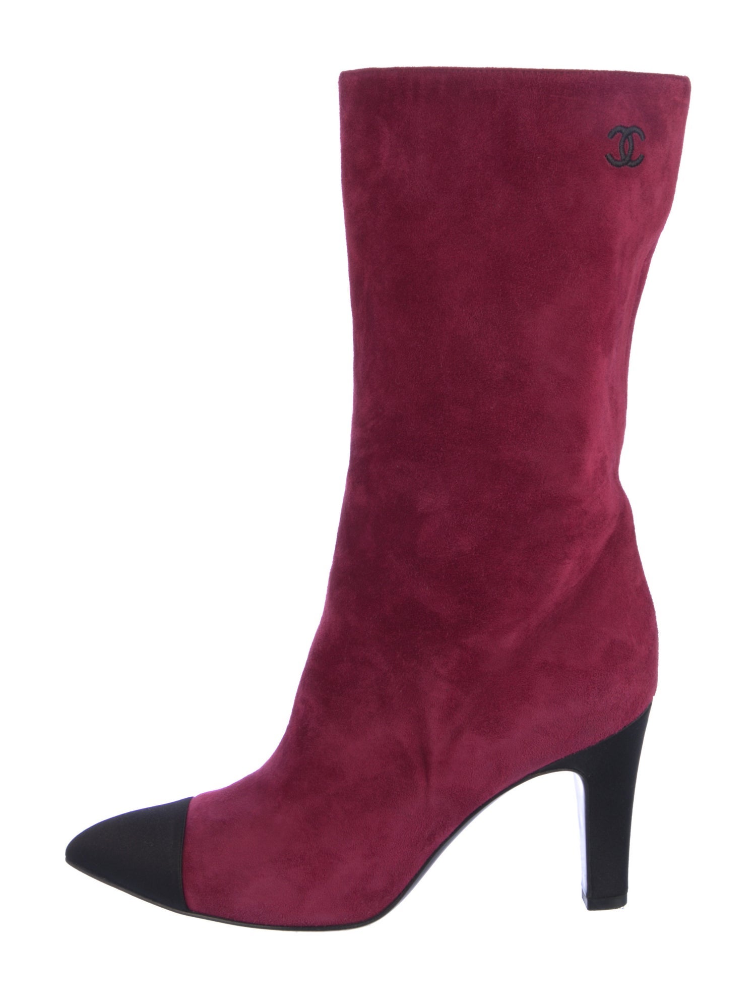 Chanel 2018 Interlocking CC Logo Boots