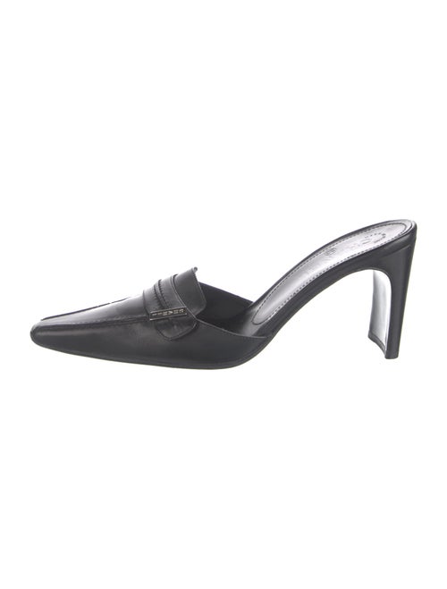 Chanel Interlocking CC Logo Mules