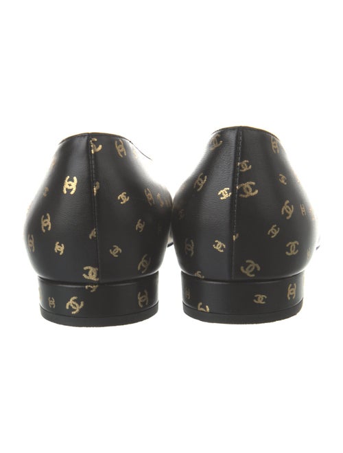 Chanel 2023 Interlocking CC Logo Flats