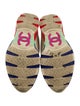 Chanel Interlocking CC Logo Mesh Athletic Sneakers