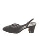 Chanel 2021 Interlocking CC Logo Slingback Pumps