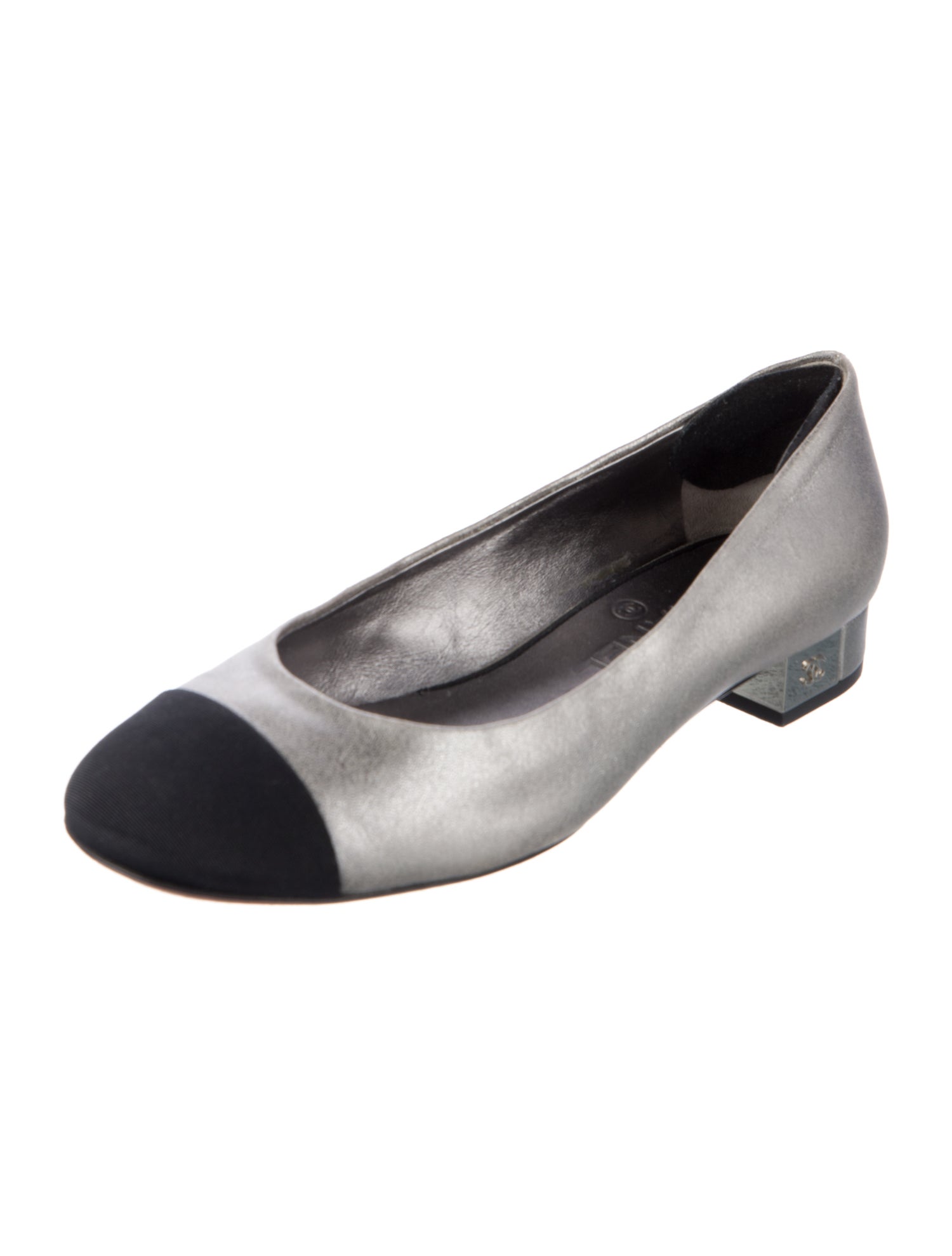 Chanel 2016 Interlocking CC Logo Ballet Flats