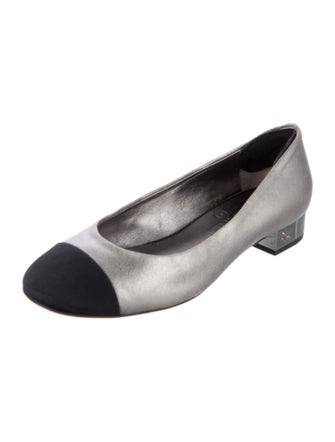 Chanel 2016 Interlocking CC Logo Ballet Flats