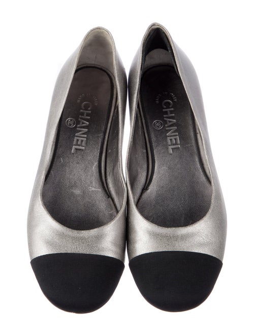 Chanel 2016 Interlocking CC Logo Ballet Flats