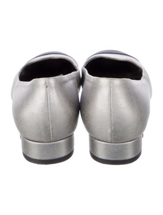 Chanel 2016 Interlocking CC Logo Ballet Flats