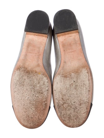 Chanel 2016 Interlocking CC Logo Ballet Flats