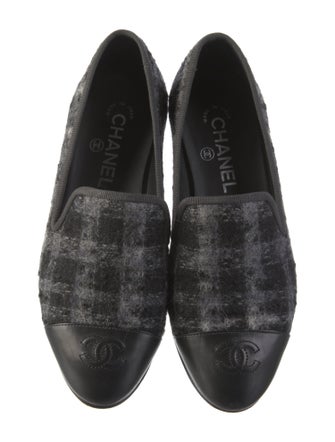 Chanel 2016 Interlocking CC Logo Loafers