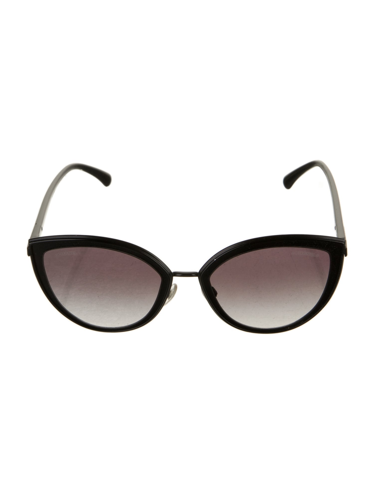Chanel Interlocking CC Logo Cat-Eye Sunglasses
