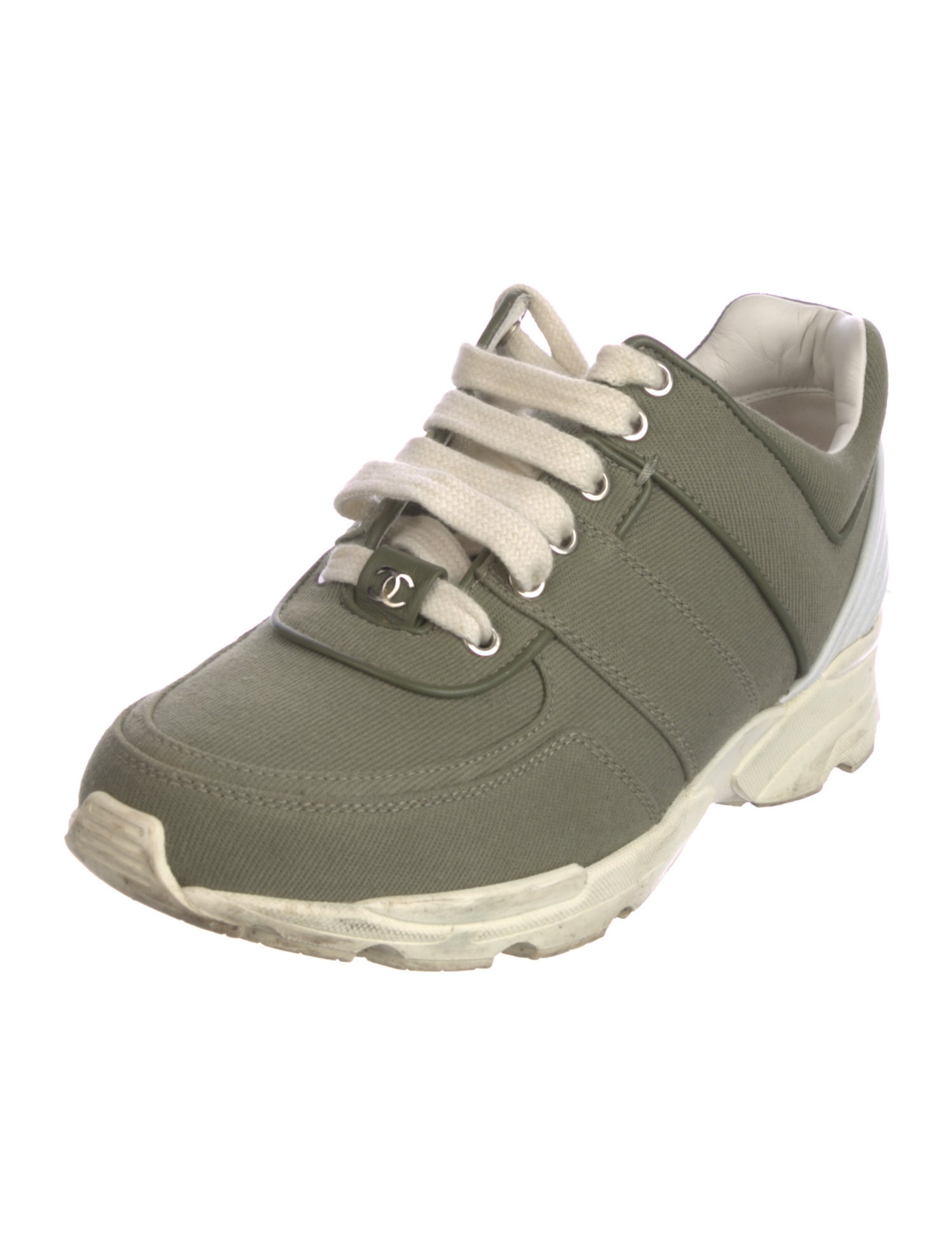 Chanel 2017 Interlocking CC Logo Athletic Sneakers