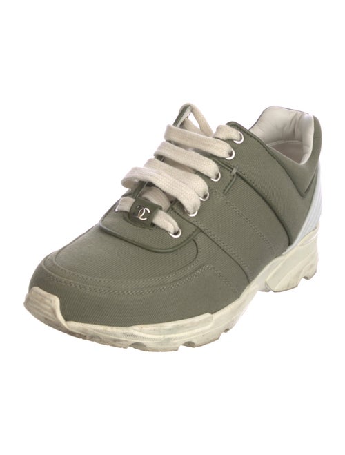 Chanel 2017 Interlocking CC Logo Athletic Sneakers