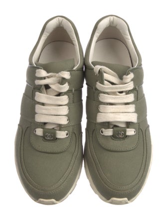 Chanel 2017 Interlocking CC Logo Athletic Sneakers