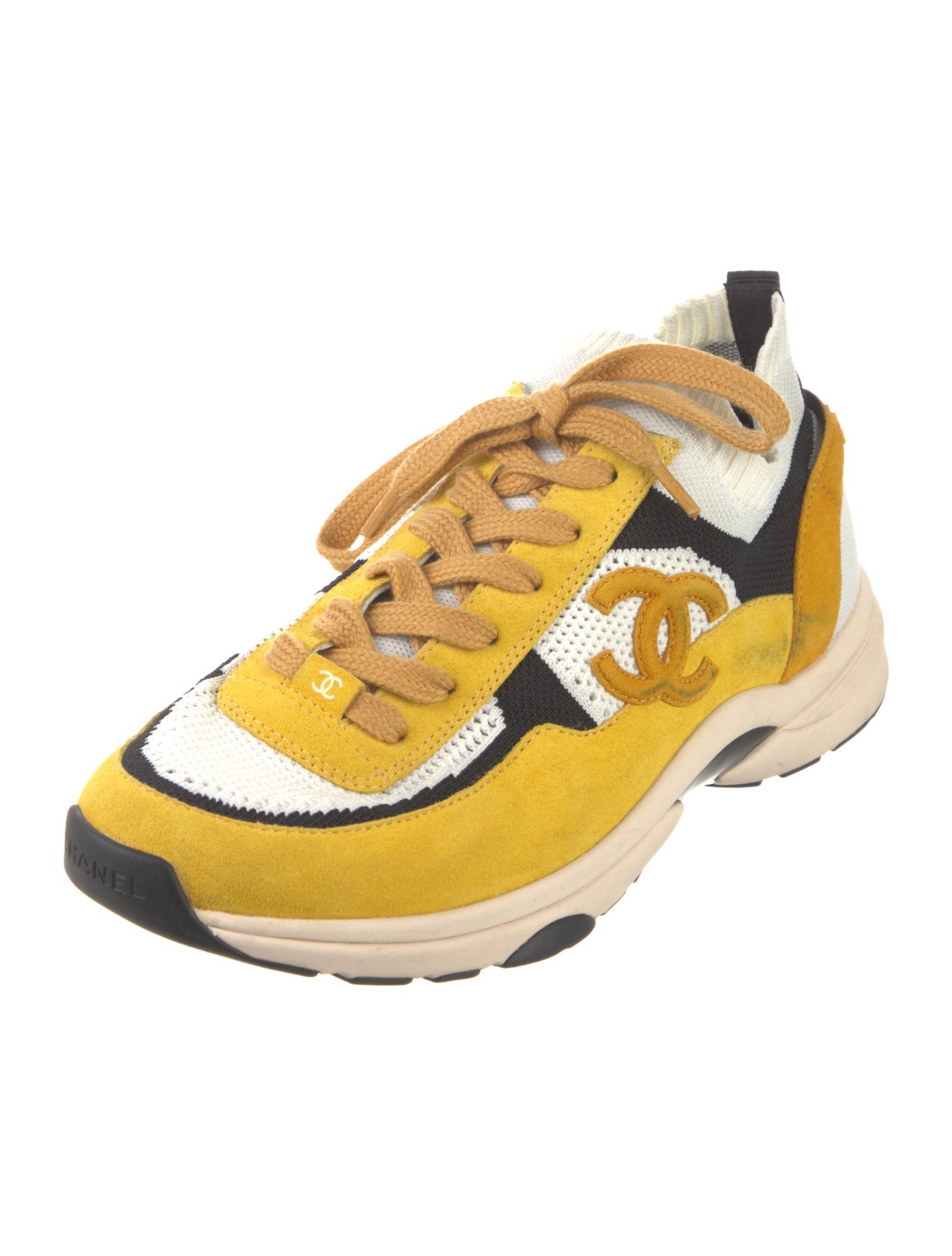 Chanel 2022 Interlocking CC Logo Sneakers