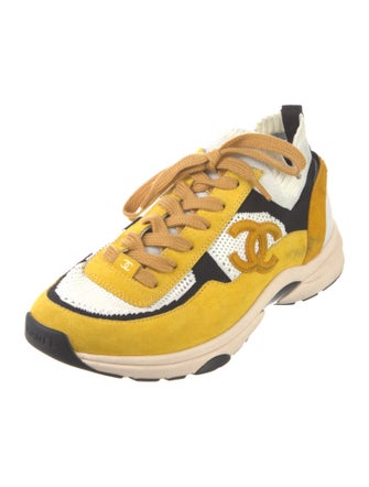 Chanel 2022 Interlocking CC Logo Sneakers