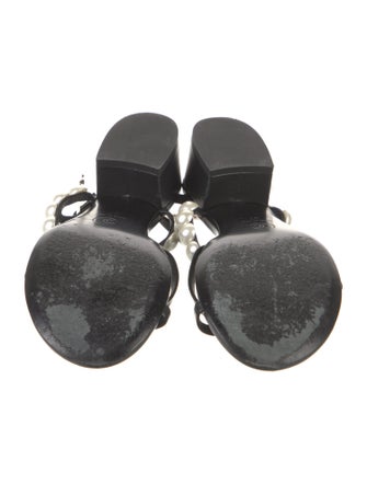 Chanel 2021 Interlocking CC Logo Slingback Sandals