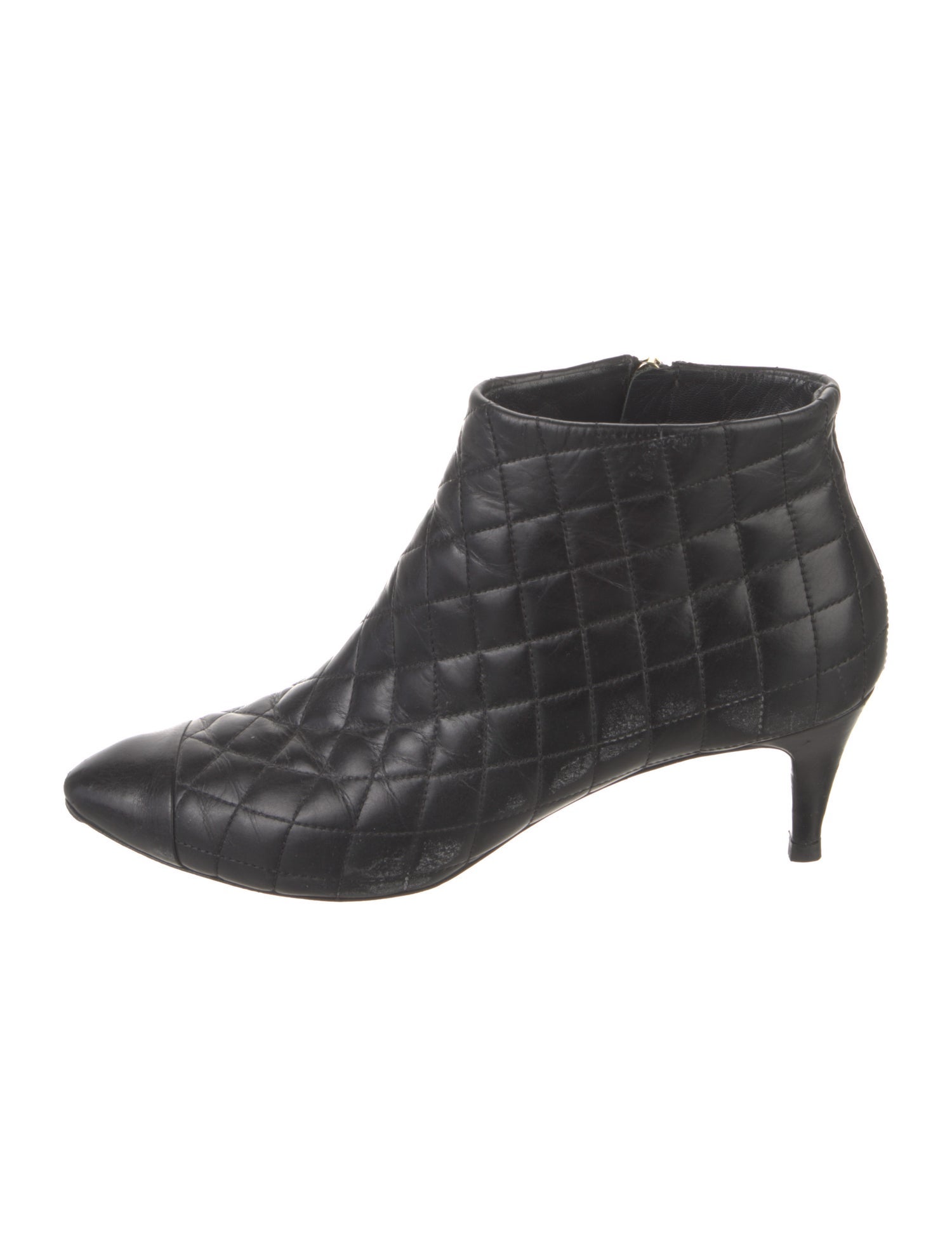 Chanel 2015 Camellia Accent Boots