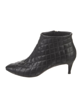 Chanel 2015 Camellia Accent Boots