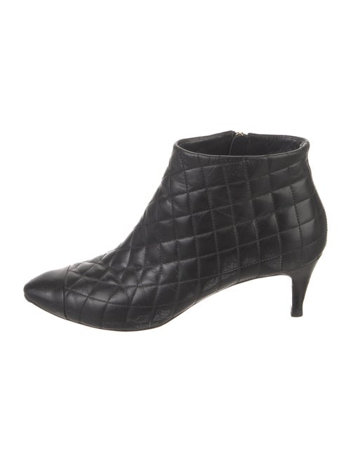 Chanel 2015 Camellia Accent Boots