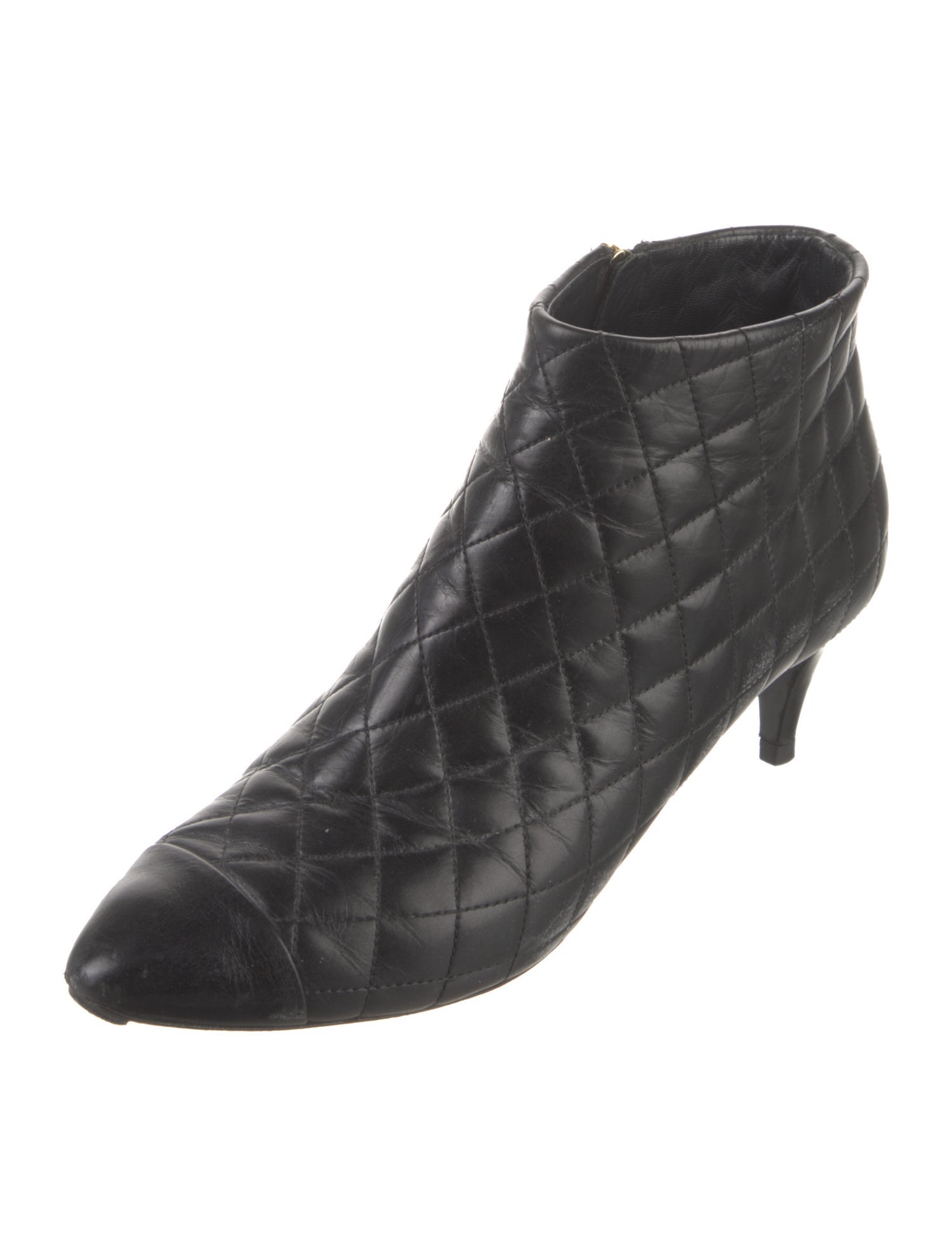 Chanel 2015 Camellia Accent Boots