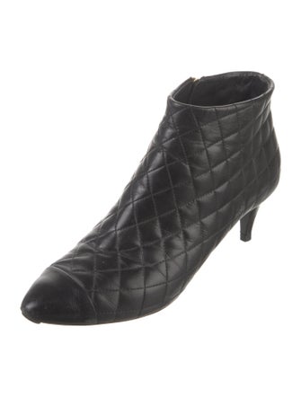 Chanel 2015 Camellia Accent Boots