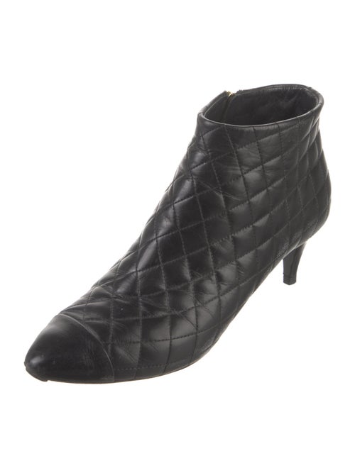 Chanel 2015 Camellia Accent Boots