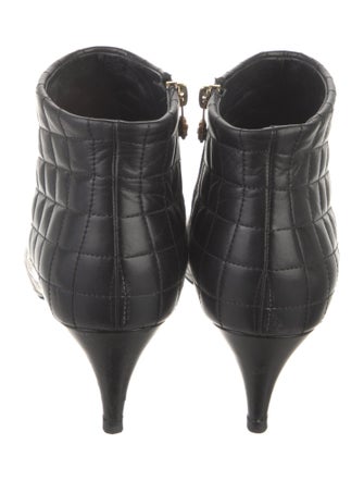 Chanel 2015 Camellia Accent Boots