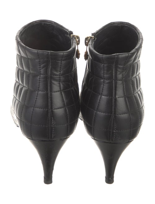 Chanel 2015 Camellia Accent Boots