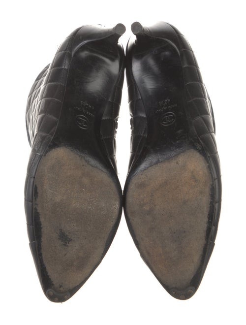 Chanel 2015 Camellia Accent Boots